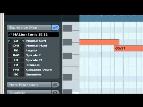 קיובייס 6 – VST Expression – קורס לימודי CUBASE קיובייס במכללת BPM