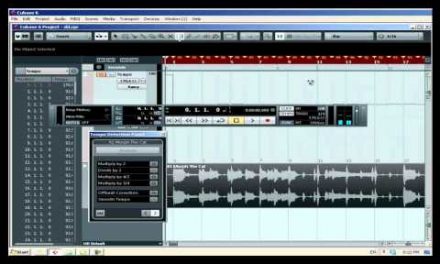 קיובייס 6 – מציאת טמפו של שיר שלם – קורס לימודי CUBASE קיובייס במכללת BPM