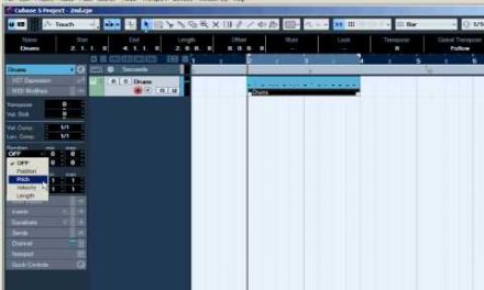 קיובייס 6 – Humanize MIDI Drums – קורס לימודי CUBASE קיובייס במכללת BPM